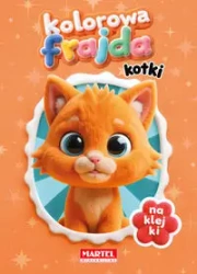 Kolorowa frajda. Kotki z naklejkami - Agata Niemirska