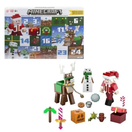 Minecraf Kalendarz adwentowy - Mattel