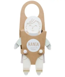 Drewniana Laleczka magnetyczna Hania 6 elementów - Milin