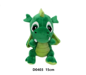 Smok ciemny zielony 15cm - Sun-Day