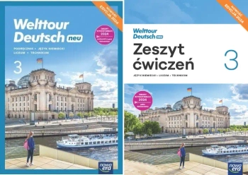 Welttour Deutsch neu 3. Komplet Podręcznik + Zeszyt ćwiczeń , Cwiczenia NE - Sylwia Mróz-Dwornikowska