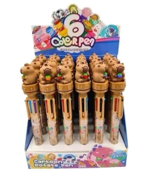 Długopis Kapibara obracana 6kol (24szt) - Schemat