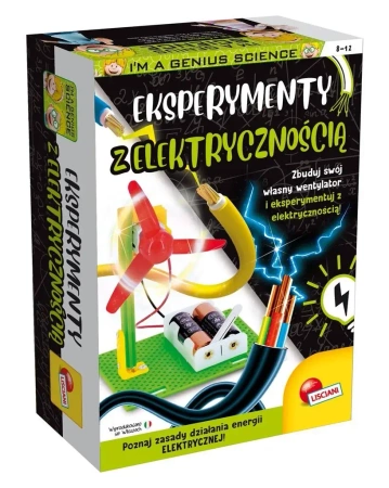 Mały Geniusz - Eksperymenty z elektrycznością - Lisciani