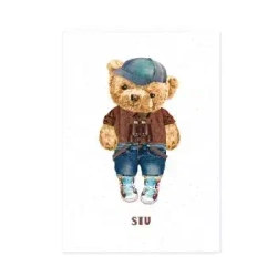 Plakat 30x40 cm. Fluffy Puffy Stu
