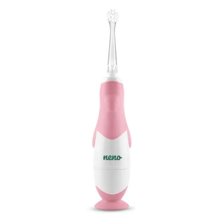 Elektroniczna szczoteczka dziecięca 0+ Denti Pink - Neno