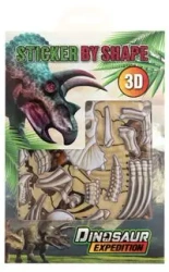 Naklejki po kształtach 3D T.Rex - Grafix