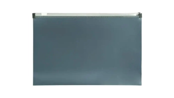 Teczka A5 na suwak PP grafit morandi - BIURFOL