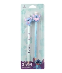 Ołówki z gumową nakładką Disney Fashion Stitch wzór 1 blister 2 szt. - PATIO