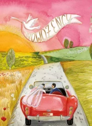 Karnet A5 Ślub Zachód słońca - Henry