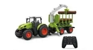Traktor z przyczepą R/C 48,5x19,5x14cm - Madej