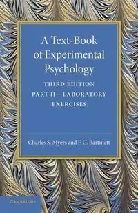 A Text-Book of Experimental Psychology - Charles S. Myers