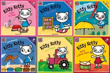 Pakiet Kitty Kotty 6 części Anita Głowińska - Anita Głowińska, Anita Głowińska