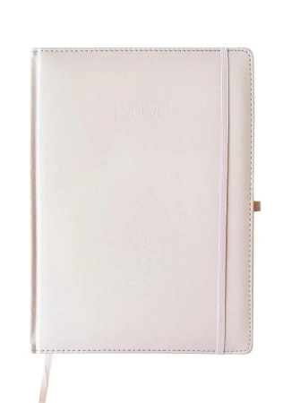 Kalendarz 2026 A4 dzienny Lux Elegance Metalic MIX - AVANTI