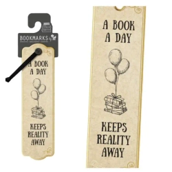 Zakładka Literary - Balony i książki - IF