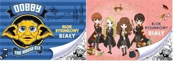 Blok rysunkowy biały A4/20K Harry Potter - Beniamin