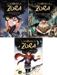 Czarownica Zora Tom 1 -4 PAKIET Ariane Delrieu, Judith Peignen - Judith Peignen