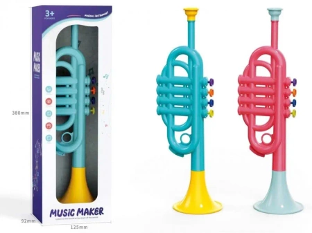 Trąbka 35x10,2x9,9cm MIX - Madej