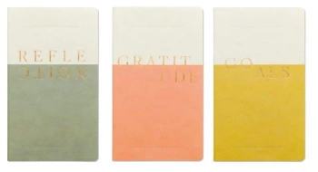 Zestaw 3 notatników Wellness - Designworks Ink