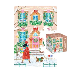 Puzzlove CzuCzu Zimowy spacer 150el - Bright Junior Media