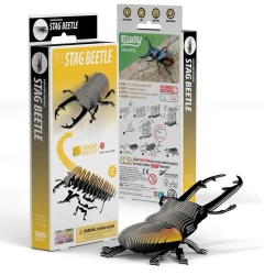 Chrząszcz Jeleń Eugy. Eko Układanka 3D - Eugy