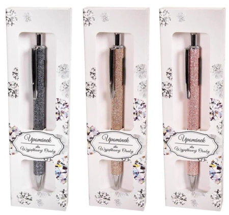 Długopis Shine Gift Box mix - Cresco