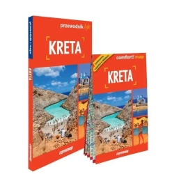 Comfort! map Kreta light: przewodnik + mapa w.2025 - praca zbiorowa