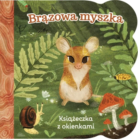 Brązowa myszka. Książeczka z okienkami - Ginger Swift, Riley Samel