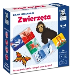 Gram i układam Zwierzęta Kapitan Nauka - Opracowanie zbiorowe