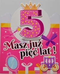 Karnet Urodziny 5 - YEKU