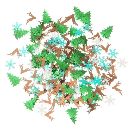 Cekiny - święta mix 15g - Dalprint dpCraft