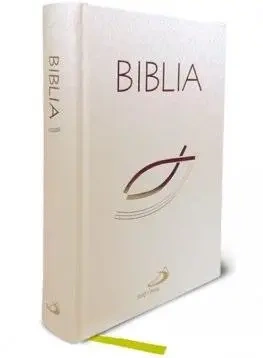 Biblia z rybką biała - praca zbiorowa