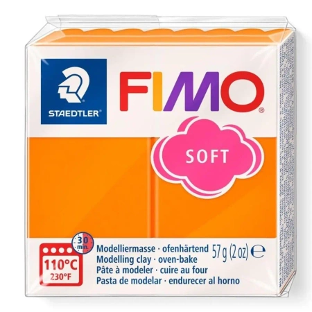 Masa termoutwardzalna Fimo 57g mandarynkowy - Staedtler