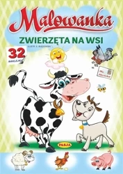 Malowanka - Zwierzęta na wsi - praca zbiorowa