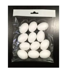 Jajo styropianowe 45mm 12szt - Galeria Hobby