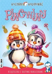 Kocham kolorować Pingwiny - praca zbiorowa