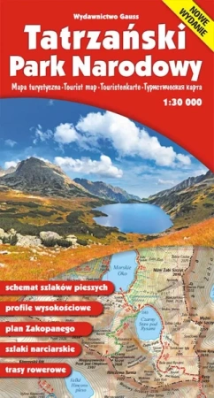 Mapa Tatrzański Park Narodowy wyd. 16 - Opracowanie zbiorowe