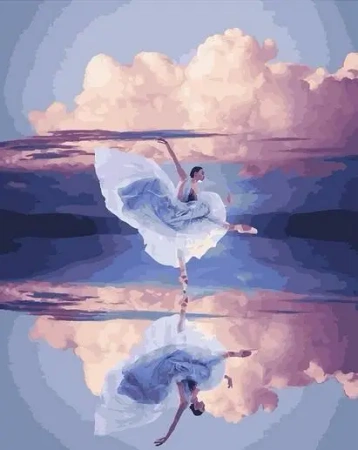 Malowanie po numerach - Odbicie lekkości 40x50 cm - Twoje Hobby