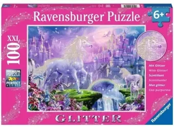Puzzle 100 Królestwo jednorożców - Ravensburger