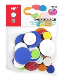 Naklejki z pianki EVA okrągłe - MP Main Paper