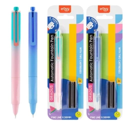 Pióro wieczne wymazywalne + 2 naboje mix EASY - Easy Stationery