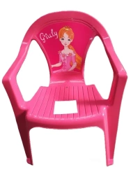 Krzesełko plastikowe różowe - 3toysm