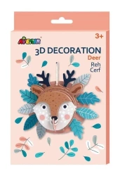 Dekoracje 3D - jeleń - Avenir