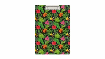 Klip A4 deska z nadrukiem flowers - Biurfol