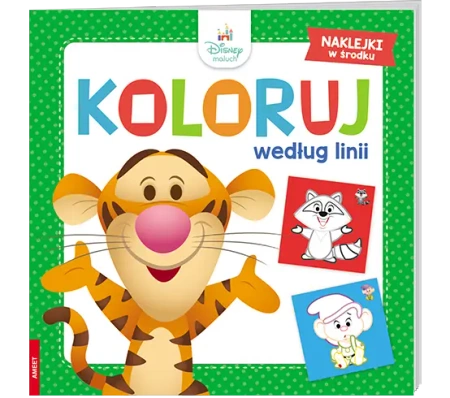 Disney Maluch. Koloruj Według Linii - praca zbiorowa