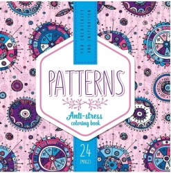 Kolorowanka antystresowa 200x200 12 Patterns - Fresh