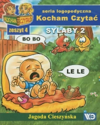 Kocham czytać zeszyt 4. Sylaby 2 - Jagoda Cieszyńska