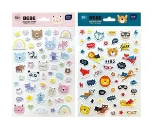 Naklejki puffy 50szt Friends - INTERDRUK