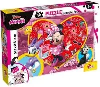 Puzzle dwustronne Minnie 24 - Lisciani