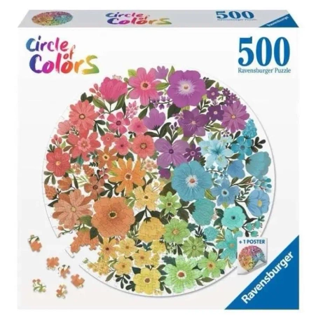 Puzzle 500 Kwiaty - Ravensburger
