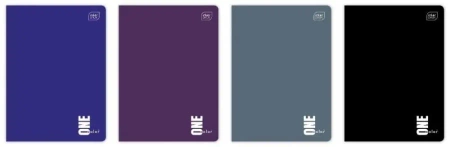 Zeszyt A5/80K kratka One Color (10szt) - INTERDRUK